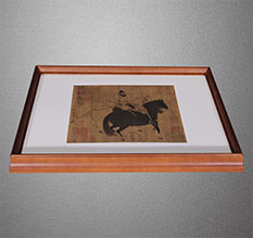 浮山书画装裱配框服务案例