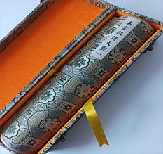 浮山书画装裱案例